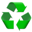 Recycling Symbol emoji on Apple