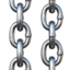 Chains emoji on Apple
