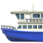 Ferry emoji on Apple