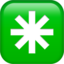 Emoji Asterisco su Apple