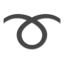 Curly Loop emoji on Apple