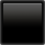 Black Large Square emoji on Apple