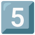 אימוג'י מקש: 5 ב-Google