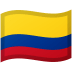 Colombia Flag emoji on Google