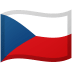 Czechia Flag emoji on Google