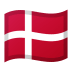 Emoji Bandeira: Dinamarca no Google
