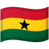 Ghana Flag emoji on Google