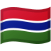 Gambia Flag emoji on Google
