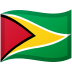 Emoji Bandera: Guyana en Google