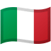 Italy Flag emoji on Google