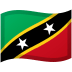 St. Kitts & Nevis Flag emoji on Google