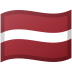 Latvia Flag emoji on Google