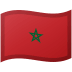 Morocco Flag emoji on Google