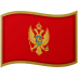 Flagge: Montenegro-Emoji auf Google