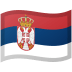 Serbia Flag emoji on Google