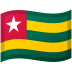 Togo Flag emoji on Google
