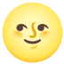 Full Moon Face emoji on Google