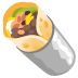 Google üzerinde Burito emojisi