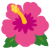 Emoji Hibisco no Google