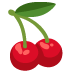 Emoji Cerezas en Google