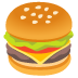 Emoji Hamburger pada Google