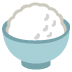 Emoji Nasi matang di Google