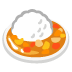 Curry Rice emoji on Google