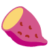Roasted Sweet Potato emoji on Google