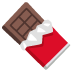 Schokoladentafel-Emoji auf Google