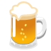 Beer Mug emoji on Google