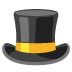 Emoji Topi tinggi pada Google