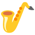 Emoji Sassofono su Google