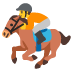 Horse Racing emoji on Google