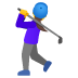 Golferin-Emoji auf Google
