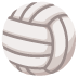 Volleyball emoji on Google