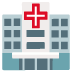 Hospital emoji on Google