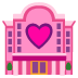 Love Hotel emoji on Google