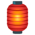 Emoji Lanterna rossa su Google