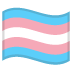 Transgender Flag emoji on Google