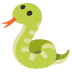 Snake emoji on Google