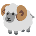 Ram emoji on Google