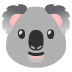 Emoji Koala su Google