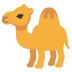 Dromedar-Emoji auf Google