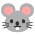 Emoji Muka tikus pada Google