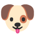 Dog Face emoji on Google