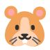 Hamster-emoji op Google