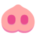 Pig Nose emoji on Google