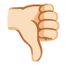Emoji Simbol tidak bagus: ton kulit cerah pada Google