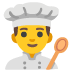 Emoji Cuoco su Google