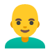 Emoji Uomo: calvo su Google